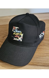 Cappellino Peace, love & Koi